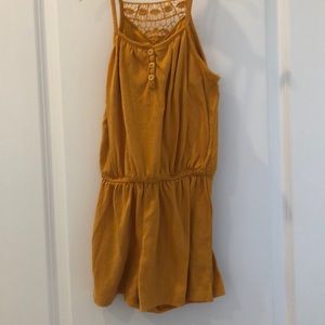 Girls S7/8 Mudd Gold Romper